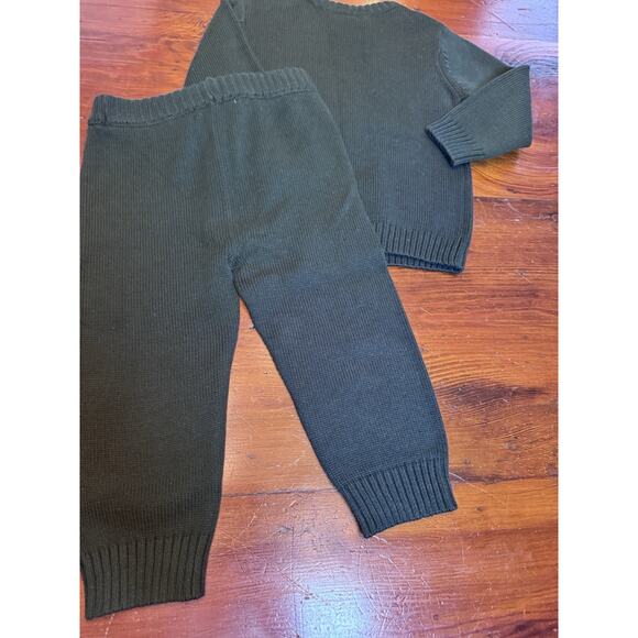 Adventurewear 360 Baby Boys Knit Top & Pant Set Green 18 Months NEW - Picture 10 of 11